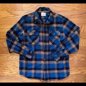 Wrangler Heavyweight Twill Flannel Overshirt